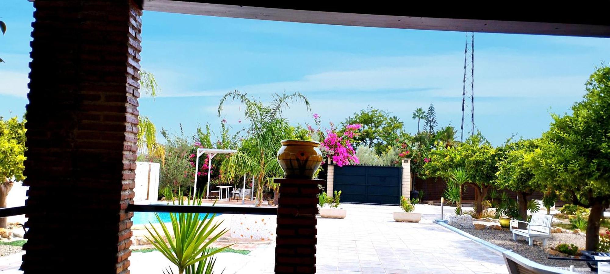 Finca El Aulagar Malaga Bagian luar foto