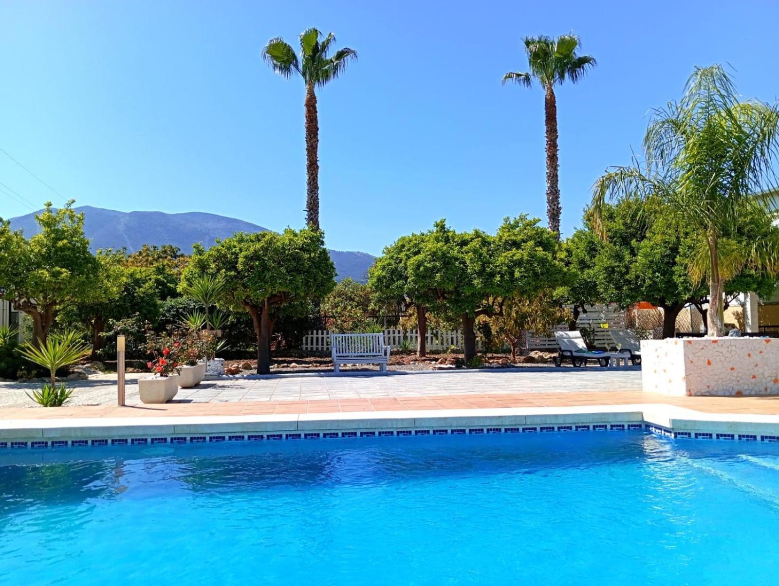 Finca El Aulagar Malaga Bagian luar foto
